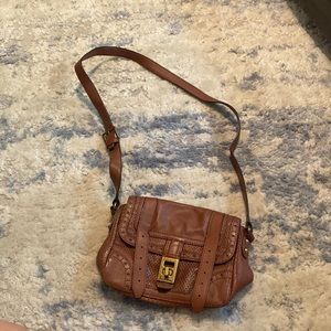 Brown small Sam Edelman crossbody purse